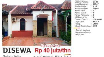 Gambar 1  Rumah Sewa di Sutera Jelita, Alam Sutera Sudah Renovasi