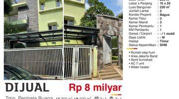 Gambar 1  Rumah di Permata Buana Bagus Siap Huni 