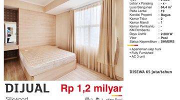 Gambar 2  Apartemen Silkwood 2 Kamar Tidur siap huni