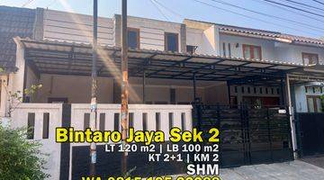 Gambar 1 Rumah Bintaro Jaya Sektor 2 Selangkah Ke Pasar Tradisional tyr