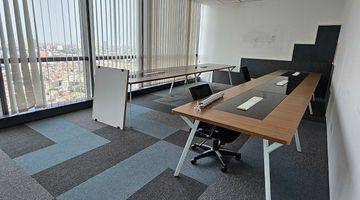 Gambar 1 Pakuwon tower Office  1 Floor size 2.200sqm, FURNISHED, at kota kasablanka jakarta selatan.