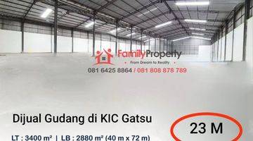 Gambar 1 Gudang Siap Pakai di KIC Gatsu Semarang 