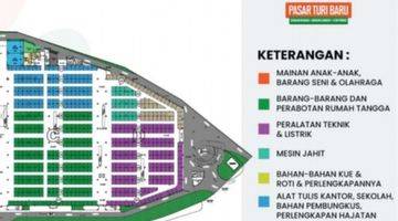 Gambar 4 BU Stan Toko Ruang Usaha Pasar Turi Lantai Ground D1-10 Murah Strategis Zona Alat Tehnik dan Peralatan Listrik