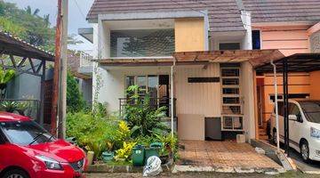 tampak depan dijual rumah murah dengan tanah