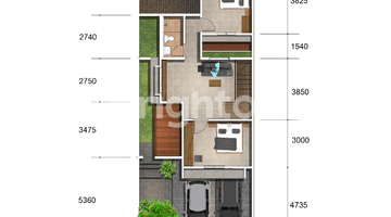 Gambar 4 RUMAH DENGAN DESAIN ELIT DAN ELEGAN DI PUSAT KOTA DENPASAR