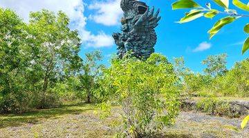 Gambar 5 Tanah Ungasan 2,06 Ha Full View Laut 180derajat Dan Patung Garuda Wisnu Kencana, Kuta Selatan, Bali