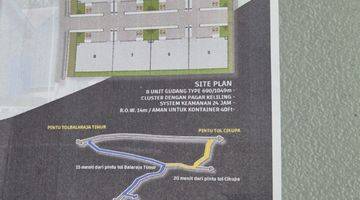 Gambar 4 Gudang Baru Luas 690sqm di Kawasan Pergudangan Industri Millenium Cikupa