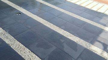 garasi/carport hunian cluster nuansa bali ||
