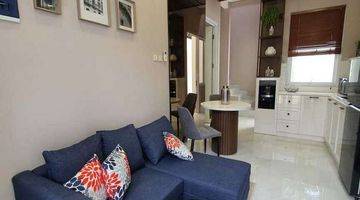 ruang tamu rumah baru di serua ciputat