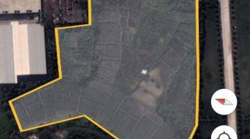 Gambar 4 Jual Tanah Zona Industri , LT. 11.000 m2 di Cikande