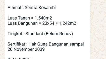 Gambar 3 Dijual Gudang LT 1.540, LB 1.242 di Daerah Sentra Kosambi Dadap,Tangerang