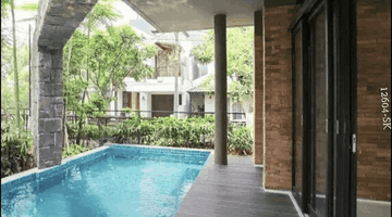 Gambar 5 Dijual Rumah Hook Asri Desain Industrial Dgn Kolam Renang