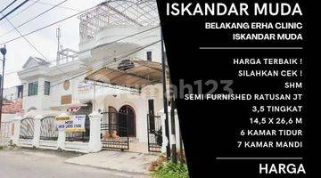 Gambar 1 Rumah Luas Jl. Sei Bingei, Belakang Erha Clinic Iskandar Muda