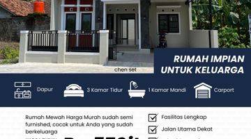 Gambar 1 Rumah Cantik 100 Meter dari Jalan Raya Jogja Solo di Kalasan