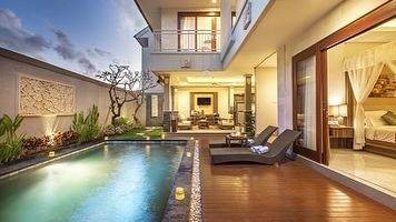 Gambar 1 Villa Mewah Jimbaran Modern Tropical Fully Furnished Dekat Pantai