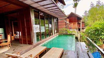 Gambar 1 Villa Mewah Ubud 3 Bedrooms Dalam Resort View Hutan Tropis