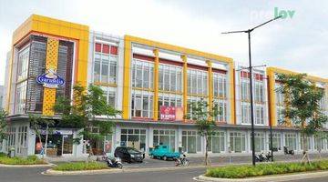 tampak depan jual ruko ruby commercial di