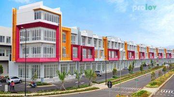 tampak depan jual ruko ruby commercial di