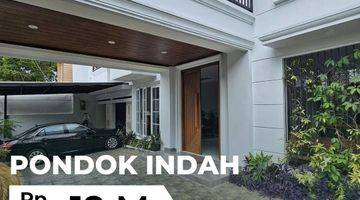 Gambar 1 Rumah Modern Classic Dalam Komplek Pondok Indah Jakarta Selatan