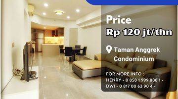 Gambar 1 Taman Anggrek Unit 2+1 BR Full Furnish Best Garden View