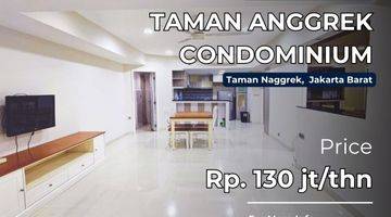 Gambar 1 Taman Anggrek Unit 2+1BR Full Furnish Best Garden View 