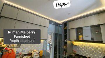 Gambar 1 Dijual Rumah 2.5 Lantai Furnished Malberry Pinewood 