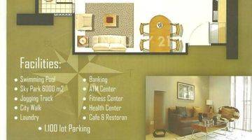 Gambar 2 Apartemen 2BR Fully Furnished Di Green Central City JakBar