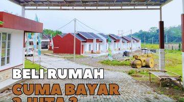 tampak depan rumah keren dekat puspem tigaraksa