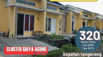 Gambar 1 Rumah 1 lantai dekat bandara soetta free DP griya agung residence