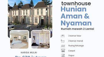 Gambar 1 Sudirman townhouse rumah 2lantai pinggir jalan raya