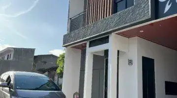 Gambar 1 Rumah 2 Lantai Akses Mobil SHM di Warakas, Jakarta Utara