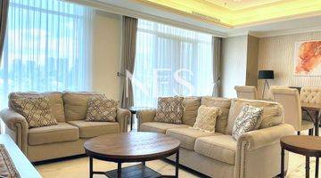 Gambar 1 Jual Apartemen Botanica 2 Br, 1 Study Furnished Bagus Pool View 