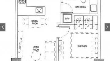 Gambar 3 Apartement The Branz 1 BR Siap Huni Sudah Furnished di Bsd City