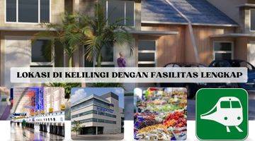 tampak depan rumah 1 lantai ready stock