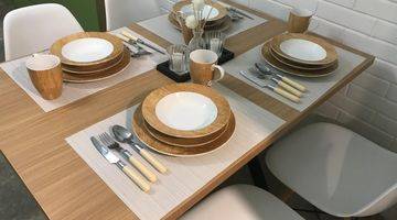 ruang makan apartemen 2 br 8 jt