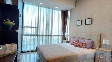 Gambar 1 Apartemen Kemang Village 2 Kamar Tidur Furnished Di Sewakan