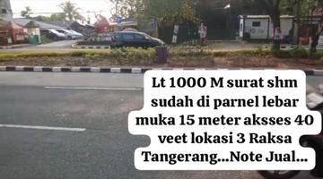 Gambar 5 Di Jual Kavling Komersil Di Tigaraksa Murah Luas 1000 M² Shm