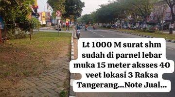 Gambar 4 Di Jual Kavling Komersil Di Tigaraksa Murah Luas 1000 M² Shm