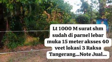 Gambar 2 Di Jual Kavling Komersil Di Tigaraksa Murah Luas 1000 M² Shm