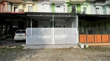 Gambar 1 Rumah Di Komplek 2 Lantai Bagus SHM di Kedai Durian, Medan Johor