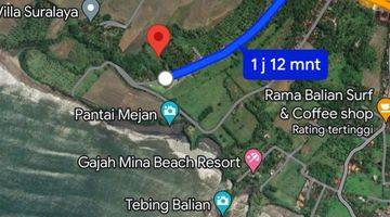 Gambar 1 Tanah di Jln pantai mejan tabanan 18 are SHM