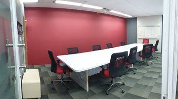 Gambar 1 Unit Kantor Furnished Kondisi Bagus di Menara Thamrin