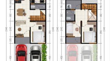 Gambar 4 Rumah cluster dp nol persen strategis di jalan utama deket ke Tol Cimanggis 