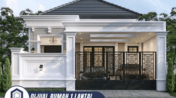 Gambar 1 Dijual Rumah Baru Model American Classic Di Griya Loka Bsd