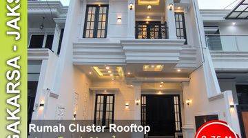 Gambar 1 Dijual Murah Rumah Cluster Ada Rooftop di Jagakarsa 