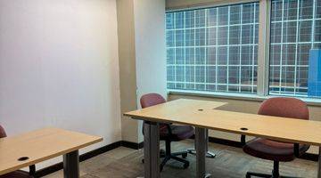 Gambar 3 Ruang Kantor Full Furnished Siap Pakai. Bebas Ganjil Genap. Dekat MRT, Transjakarta.