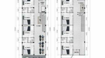 Gambar 1 Dijual Rumah Kost Baru Dekat Al Azhar Dan Undip Di Jl Tirtoagung 2 Lantai Shm Baru