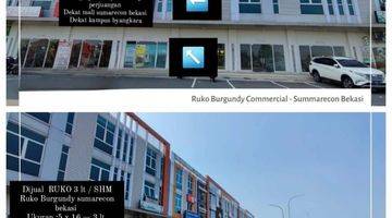 Gambar 1 Di jual ruko 3 lantai Summarecon Bekasi 