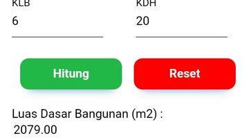 Gambar 5 Tanah Strategis Area Pusat Bisnis Kebon Sirih, Sisi Muka Lebar