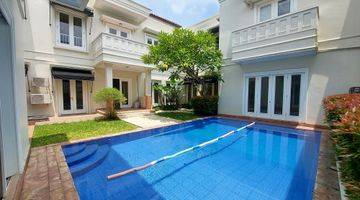 Gambar 1 Rumah Mewah Pondok Indah. 4 Kamar, Ada Kolam, Exclusive, Private